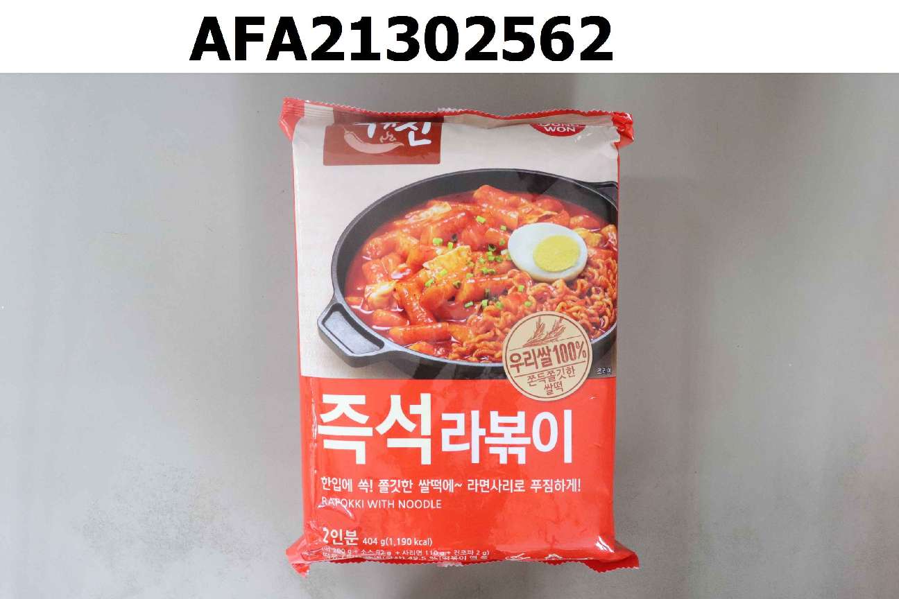 經典年糕拉麵-韓式辣味口味