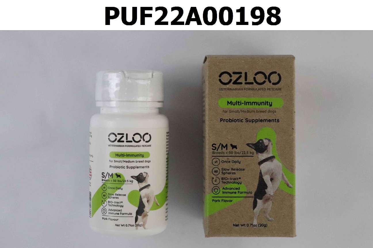OZLOO奧茲羅® 中小型犬用多重免疫保護保健品