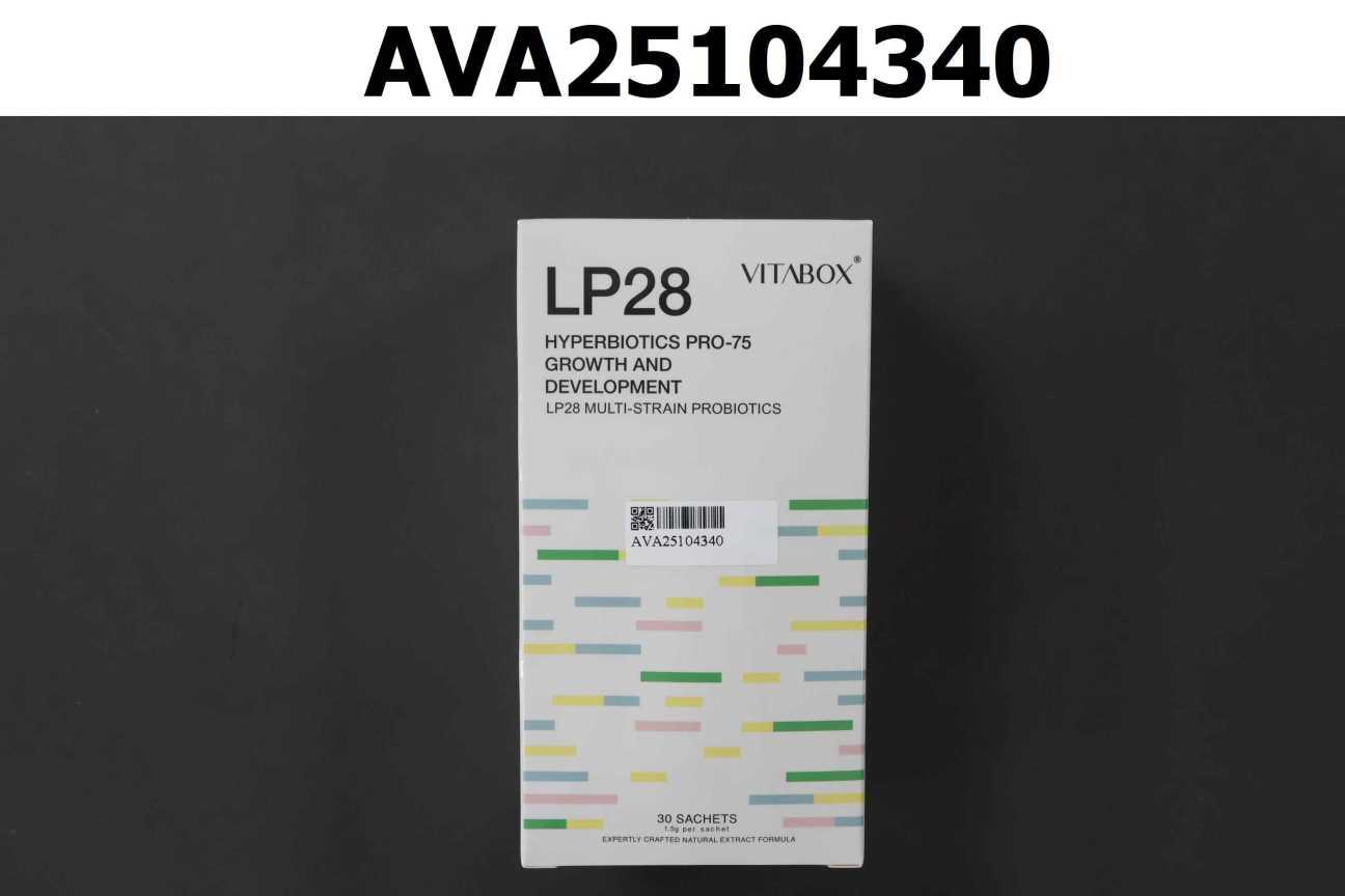 【兒童順暢專科】VITABOX® LP28專利複合75億益生菌粉(莓果風味)