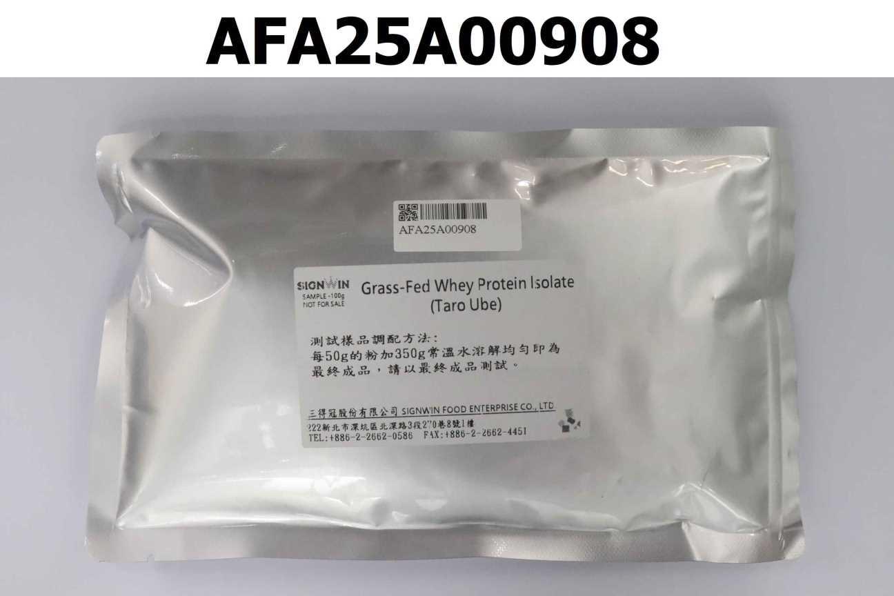 Grass-Fed Whey Protein Isolate(Taro Ube)