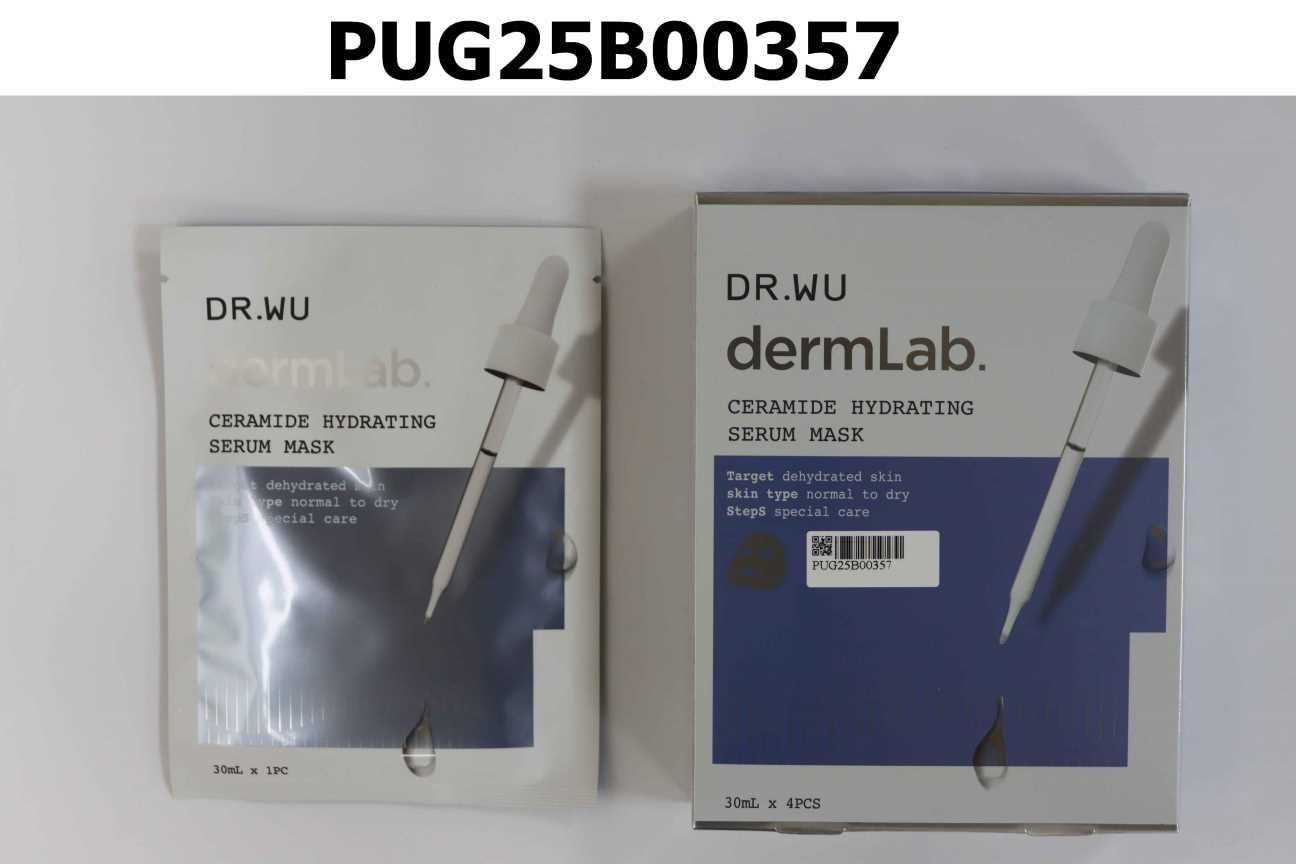 DR.WU 神經醯胺保濕精華面膜 4PCS