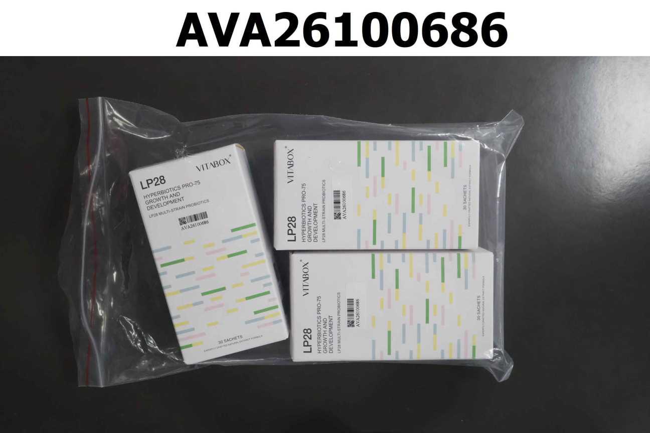 【兒童順暢專科】VITABOX® LP28專利複合75億益生菌粉(莓果風味)