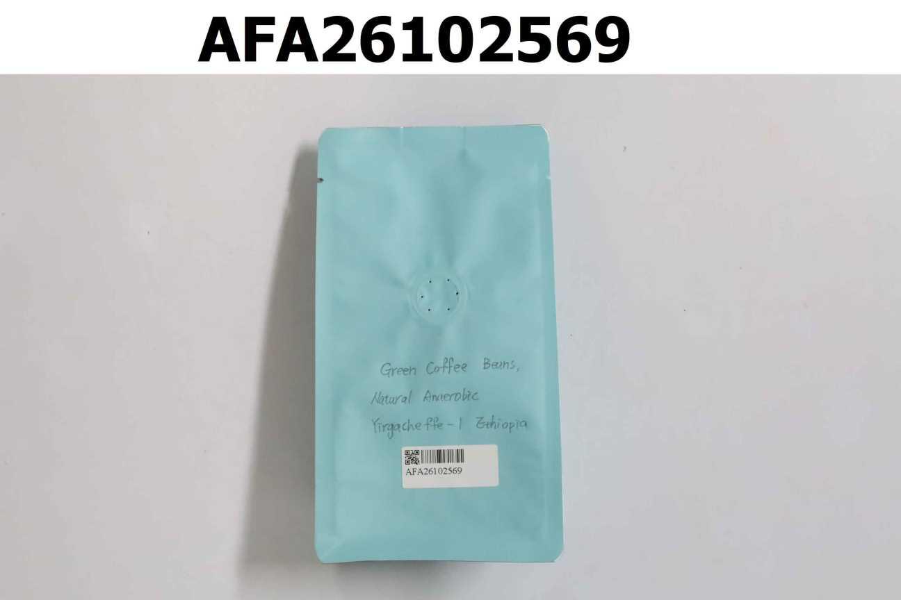 Green Coffee Beans﹐Natural Anaerobic Yirgacheffe-1 Ethiopia