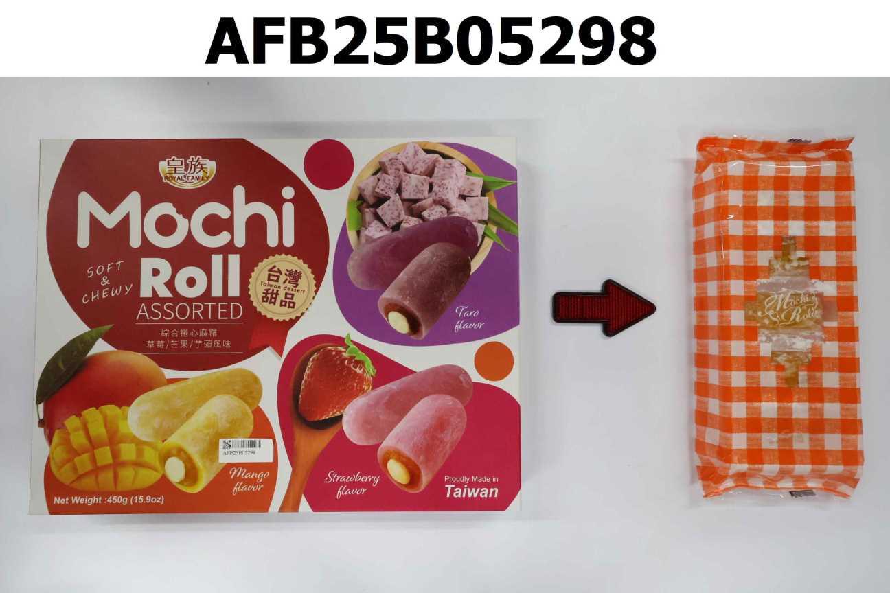 捲心麻糬綜合口味450g-芒果