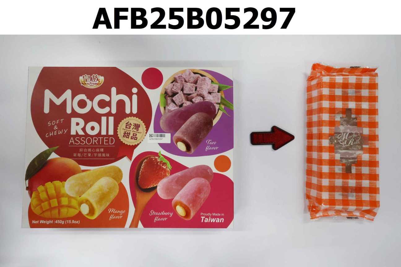 捲心麻糬綜合口味450g-芋頭