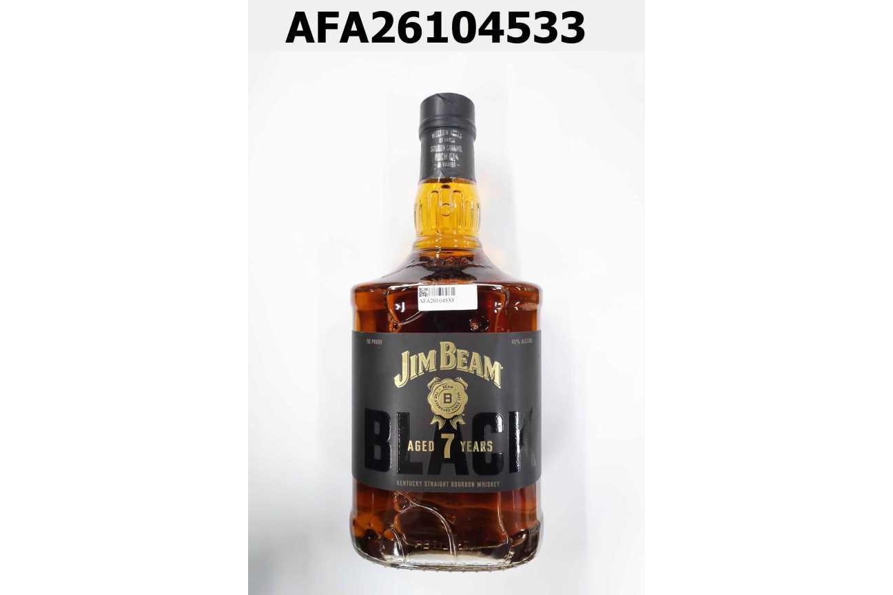 金賓黑波本威士忌 7年 45% 6X1750ml