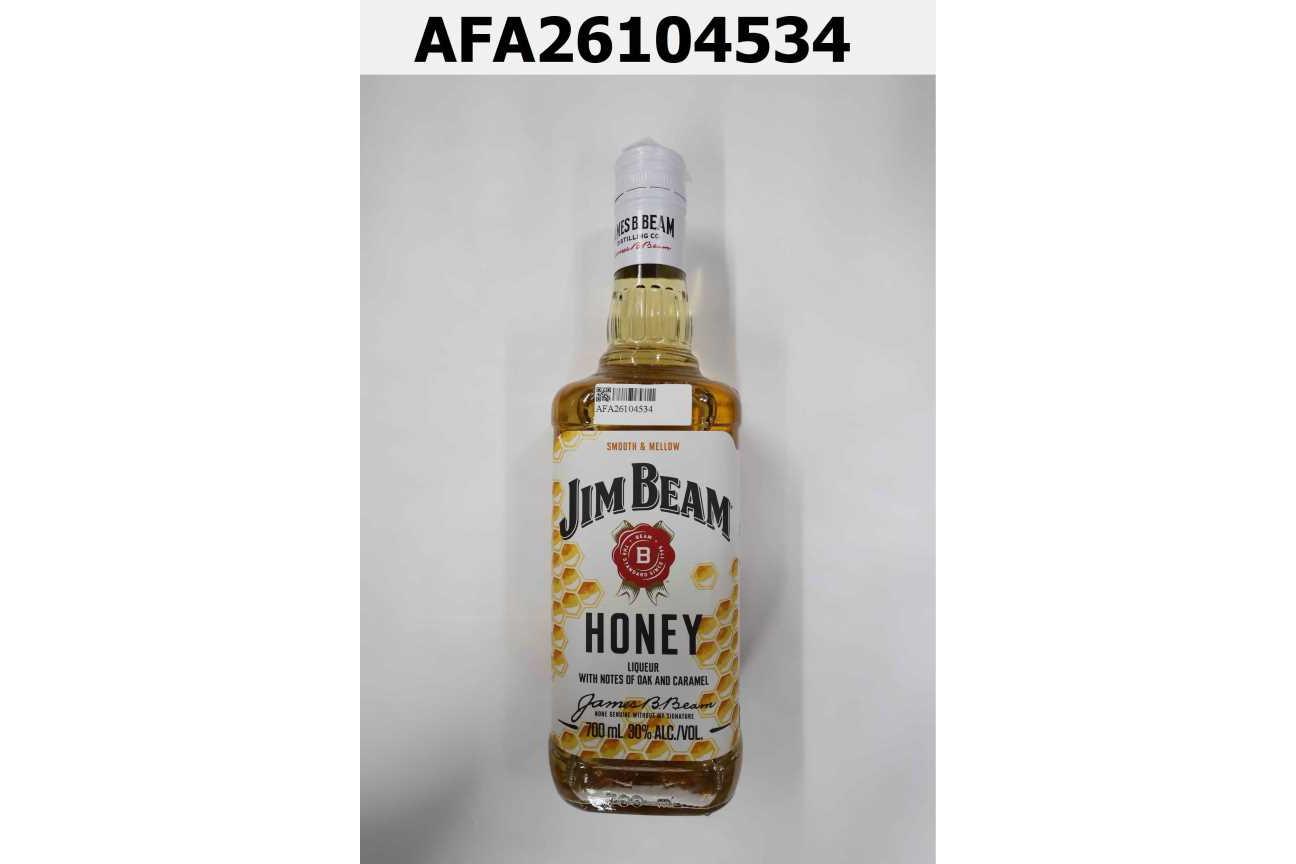 金賓蜂蜜威士忌風味利口酒30% 700mlx6