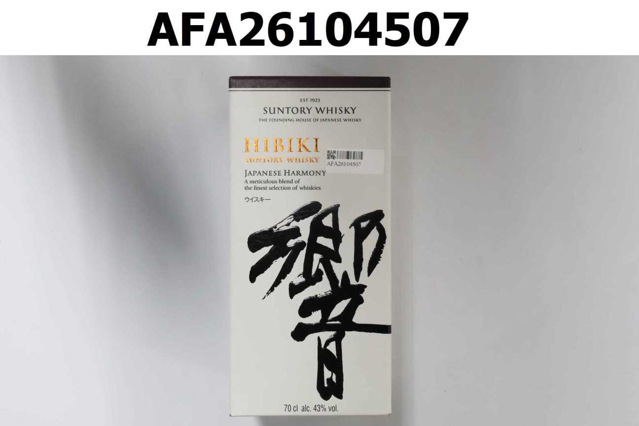 響 Japanese Harmony 日本威士忌 43% 700mlx6