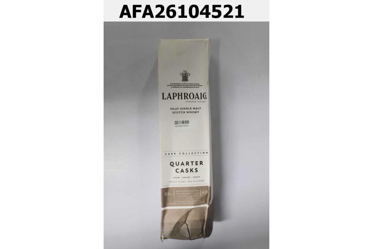 拉弗格四分之一桶單一純麥蘇格蘭威士忌 48% 6X0.7L L