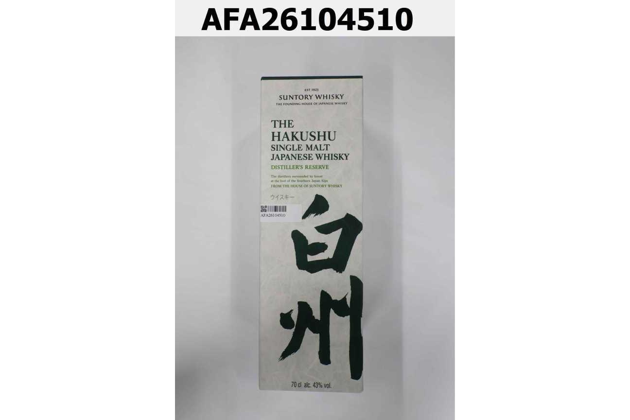 新白州單一麥芽日本威士忌 43% 700mlx6