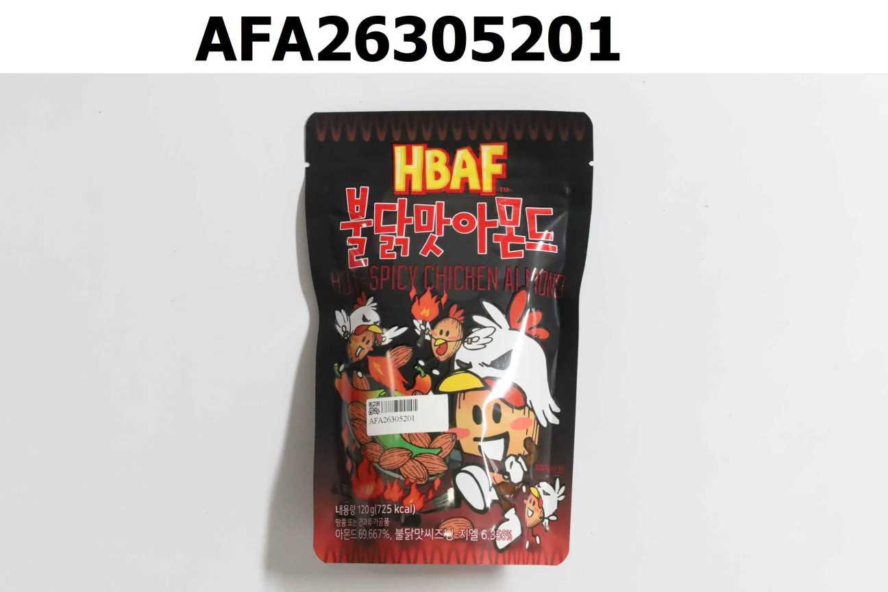 HBAF杏仁果（火辣雞風味）120g