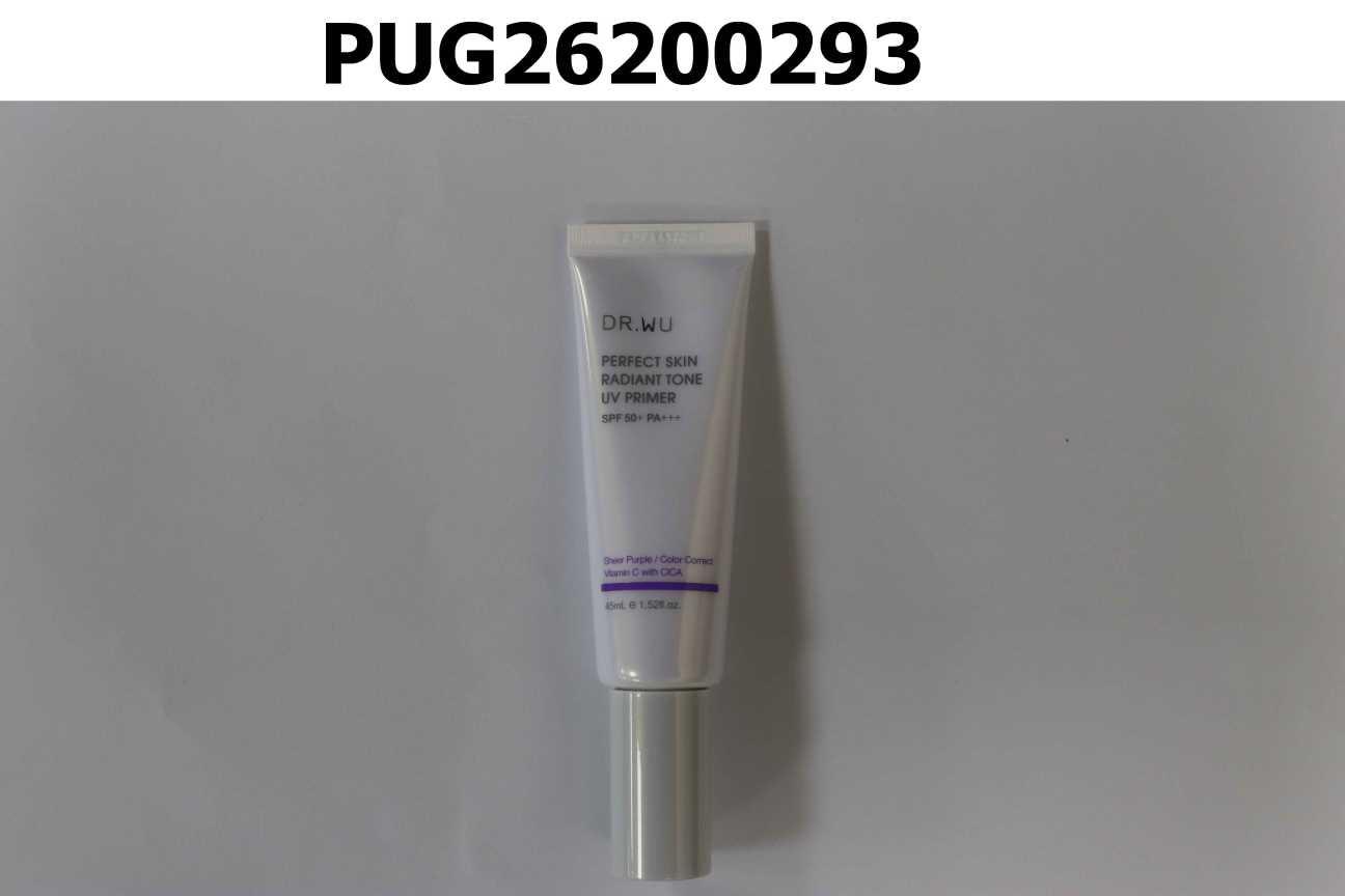 DR.WU美顏濾鏡UV妝前乳(透白紫)SFP50+ 45ML