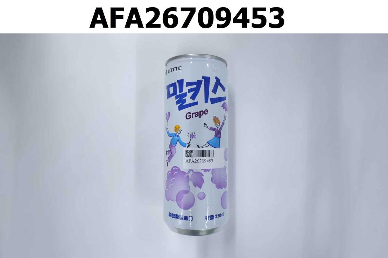 韓國樂天葡萄優格風味碳酸飲
