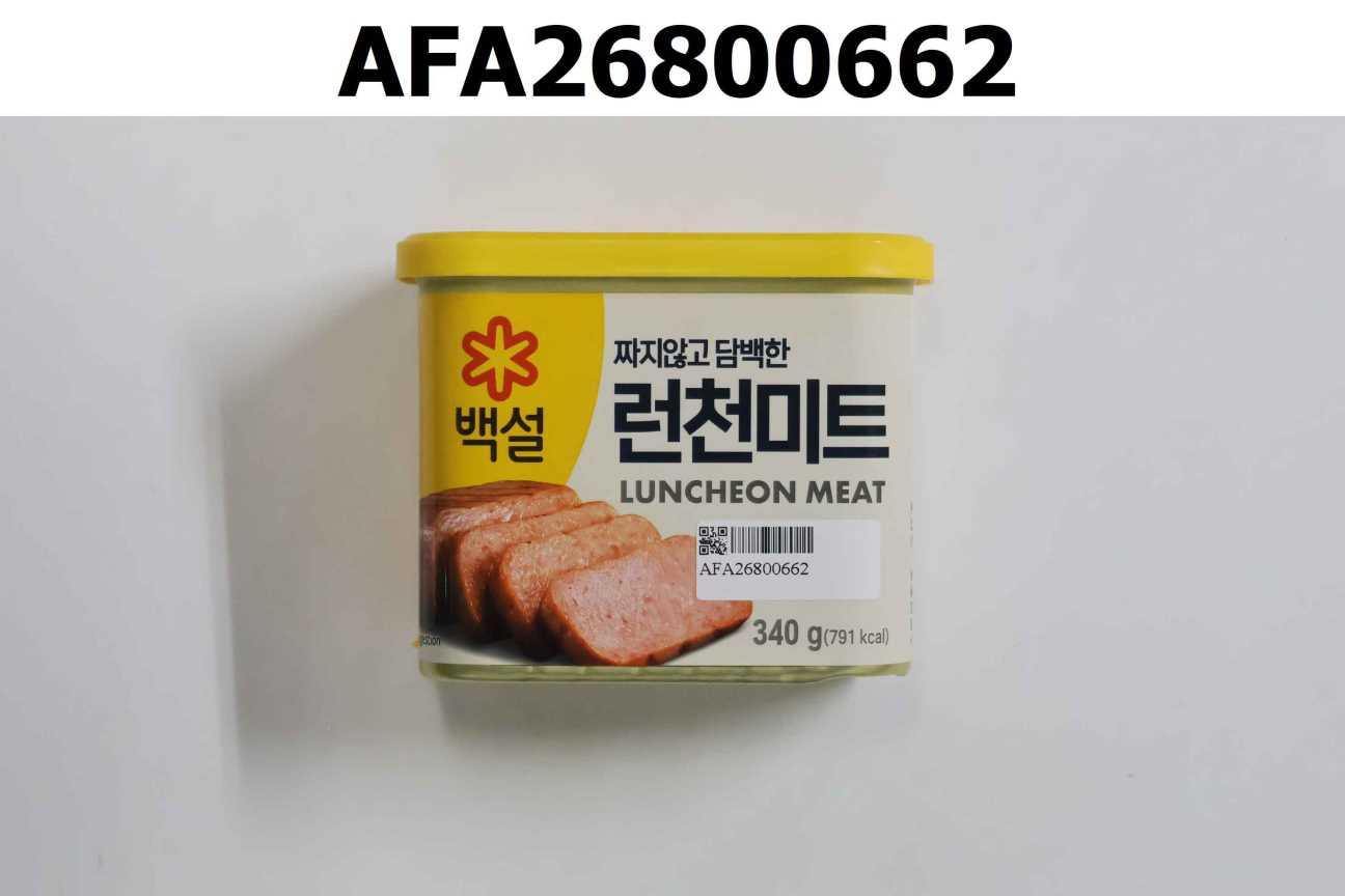 韓國CJ 白雪午餐肉