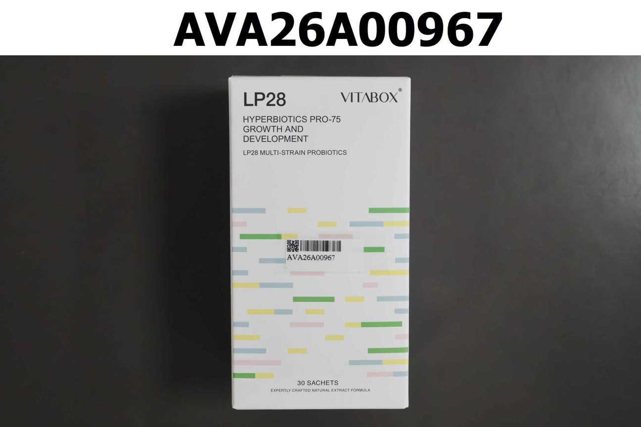 【兒童順暢專科】Vitabox® LP28 專利複合75億益生菌粉(莓果風味)