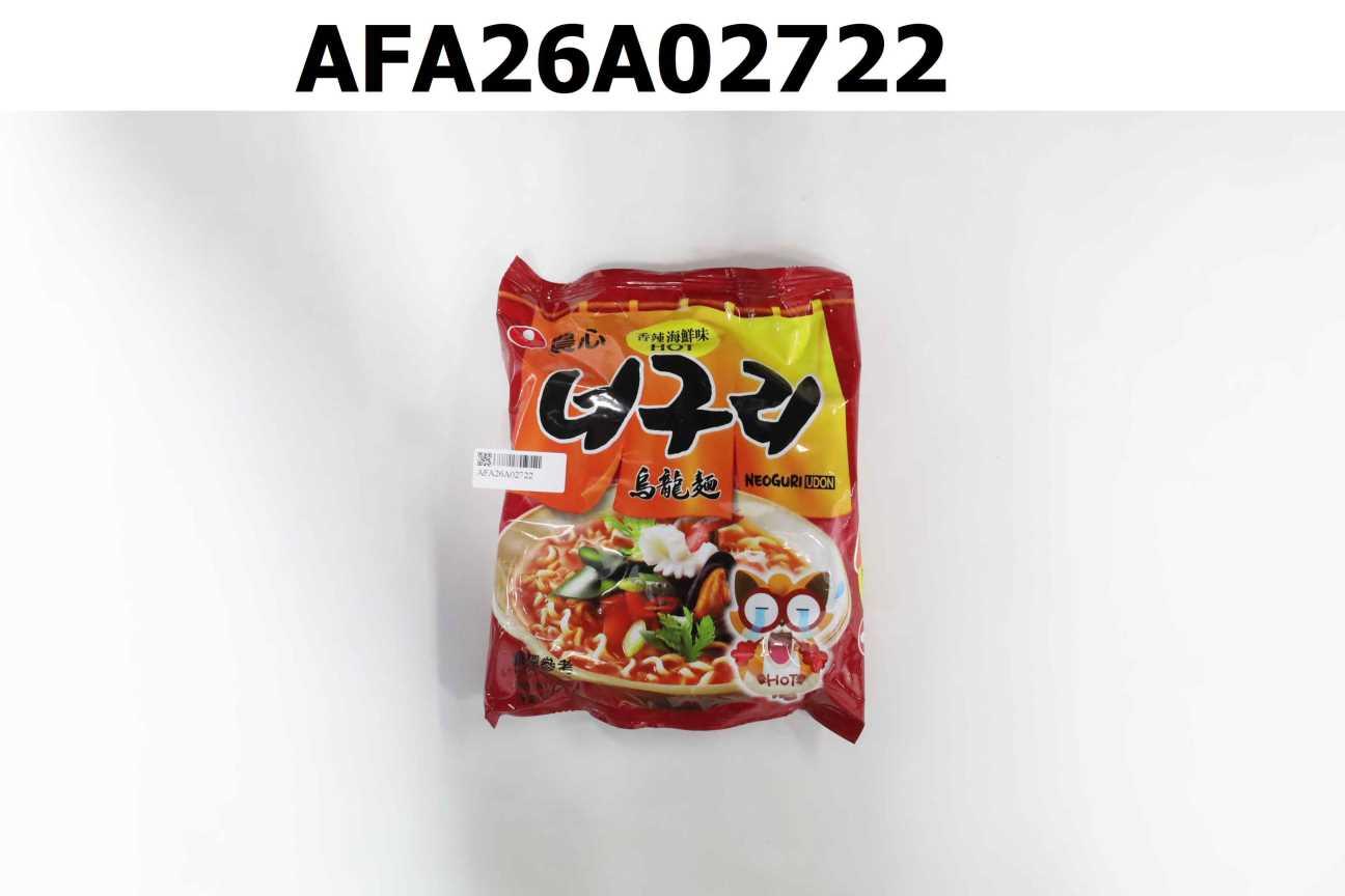 農心 香辣海鮮味烏龍麵-麵體